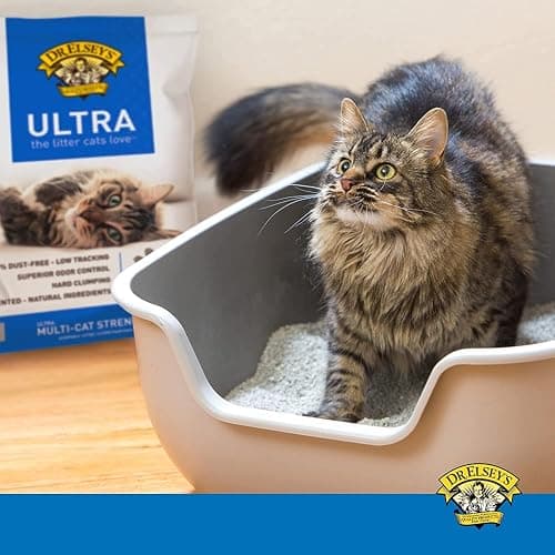 Dr. Elsey's Ultra UnScented Clumping Clay Cat Litter 40 lb. Bag thumbnail 5