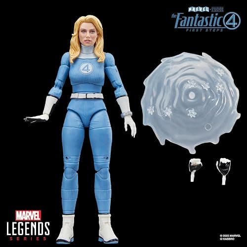 Marvel Legends Series Marvel's Invisible Woman, The Fantastic Four: First Steps Sue Storm Movie Collectible 6 Inch Action Figure Toy thumbnail 8