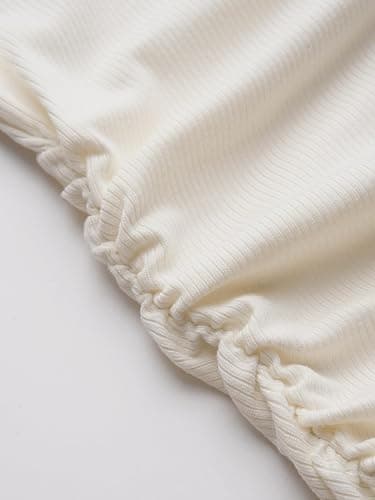 CIDER Boat Neck Solid Ruched Long Sleeve Tee thumbnail 2