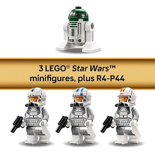 LEGO Star Wars: Revenge of The Sith ARC-170 Starfighter Spaceship Building Toy - Kids Star Wars Toy for Boys and Girls, Ages 9+ - Gift Idea for Birthdays - 75402 thumbnail 5
