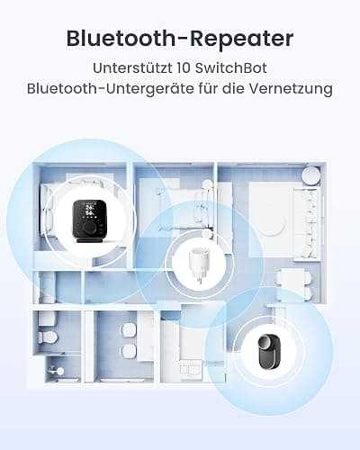 SwitchBot Plug Mini Matter-fähig mit Leistungsüberwachung 4er Pack, WLAN Steckdose, kompatibel mit Alexa, Google Home, Apple Home und Home Assistant (über Matter), Sprach- & App-Steuerung, 16A Type-F thumbnail 7