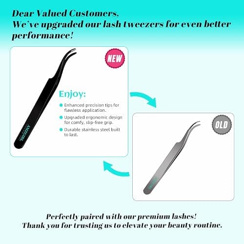 Lash Extension Kit,DIY Individual Lashes Clusters Kits,Bond And Seal,Eyelash Remover For Eyelashes Extensions,Eyelash Applicator Tool For False Eyelash Cluster Kit 320Pcs(D-Mix9-16|40D) thumbnail 5