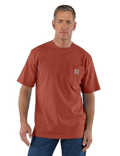 Carhartt Men's Loose Fit Heavyweight Short-Sleeve Pocket T-Shirt - Image 1