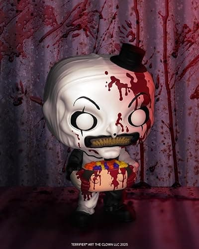 Funko Pop! Movies: Terrifier 2 - Art The Clown (with Head) - Collectable Vinyl Figure - Gift Idea - Official Merchandise - Toys for Kids & Adults - Movies Fans - Figure for Collectors and Display thumbnail 2