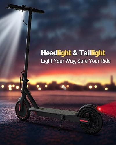 MAXSHOT Electric Scooter for Adults, 8.5/10/14" Tires, 19/22Mph, 350W/500W Motor, 21-28 Miles Range, Folding E-Scooter with Dual Suspension,APP(V1/SPRO/MAX/PRO/X1/X1PRO/PR) thumbnail 5