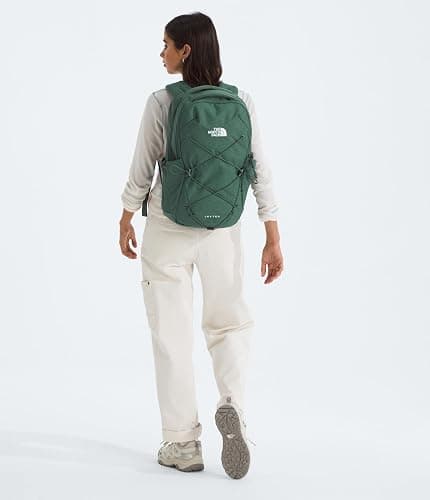 The North Face Women's Jester Everyday Laptop Backpack | Commuter Travel Bag with Laptop Sleeve, Water-Repellent Finish, Spacious Compartment, Duck Green Dark Heather, One Size thumbnail 2