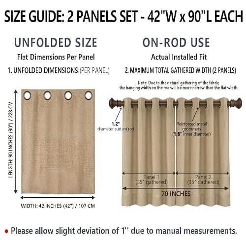 Erosebridal Pink Bow Window Drapes Coquette Preppy Bowknot Blackout Curtains 42" Wx90 L Initial O Curtains for Bedroom Living Room Pink Stripes Window Treatments 2 Panels thumbnail 2