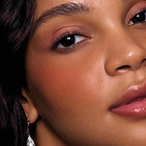 Flower Knows Shell's Jewel Silk Satin Blush,Citrus Glow,Soft Pink Coral with Illuminating Shimmer,Vitamin E Hydrating Silky Powder Blush(01 SunKissed Coral) thumbnail 7
