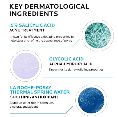 La Roche-Posay Effaclar Clarifying Solution Acne Toner with Salicylic Acid and Glycolic Acid, Pore Refining Oily Skin Toner, Gentle Exfoliant to Unclog Pores and Remove Dead Skin Cells thumbnail 4