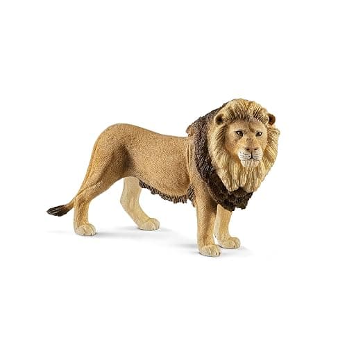 Schleich Wild Life - 5PC African Animal Toy Playset with Lion, Elephant, Monkey, Alligator and Giraffe Figurines - Safari Animal Toys for Boys and Girls - Figures for Toddlers and Kids Ages 3+ | 72286 thumbnail 3