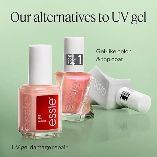 essie Gel Couture Nail Polish, Long Lasting Red Nail Polish, Vegan, Flashed, 0.46 fl oz thumbnail 7