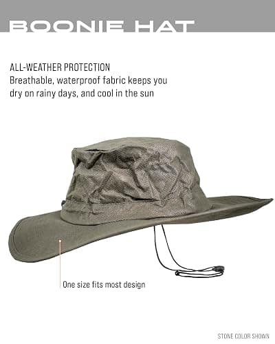 FROGG TOGGS Boonie Hat - Fishing hat Offers Waterproof, Breathable, Sun Protection thumbnail 3