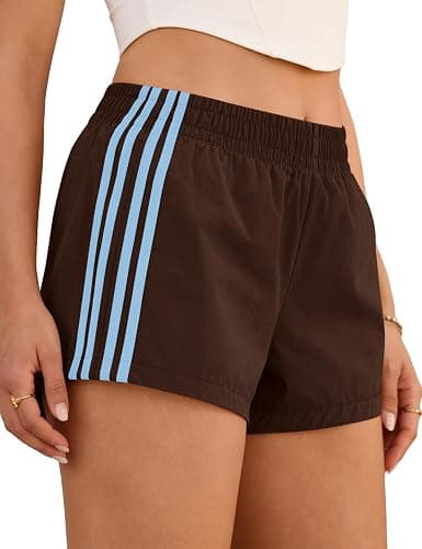 Plameil Womens Shorts Sweat Track Athletic Low Rise Micro Y2k UPF 50+ Shorts thumbnail 2