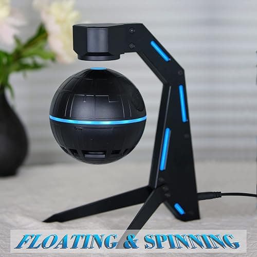 AKMTRD Magnetic Levitation Bluetooth Speaker,Playing Music and Floating in The air,with 5W Louder Sound,Bluetooth 5.1,Cool Tech Gadgets for Men,Unique Gifts for Home Office Decor thumbnail 5
