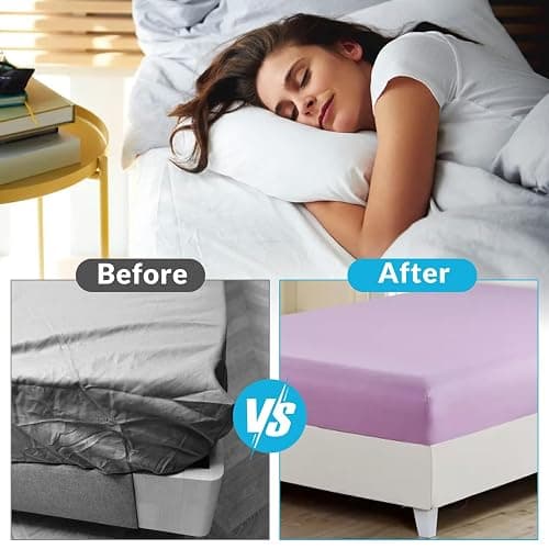 Inscool Bed Sheet Straps, 4-Pack Adjustable Bed Sheet Clips - Easy Install Secure Fit Clips, Non-Slip Elastic Holders for Fitted Sheets | Keep Sheets in Place (White) thumbnail 7