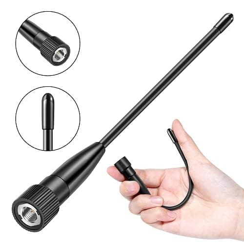 Meshtastic 915MHz LoRa Whip Antenna 10dBi Gain, 17cm Long Range SMA Male Omni Antenna (2 Sets), Slinkdsco thumbnail 6