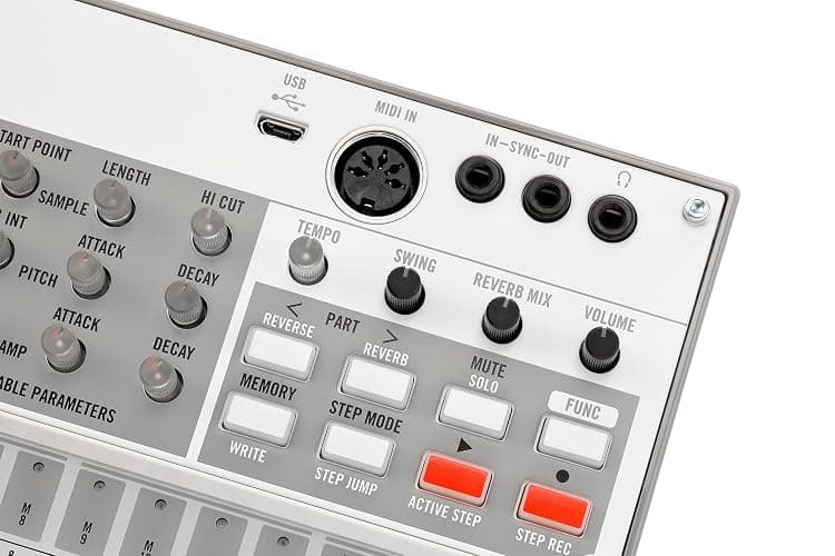 Korg Volca Sample 2 Digital Sample Sequencer Drum Machine w/Pattern Chain Mode and 16-step Sequencer thumbnail 3