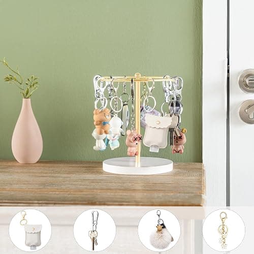 Mkono Sunglasses Organizer, Metal Glass Holder Storage Stand Display 1 Pack | Space-Saving, Holds 12 Eyewear Pairs, Sturdy Build, Clear Display, All Eyewear Types, for Table, Dresser, Desk, Countertop thumbnail 4