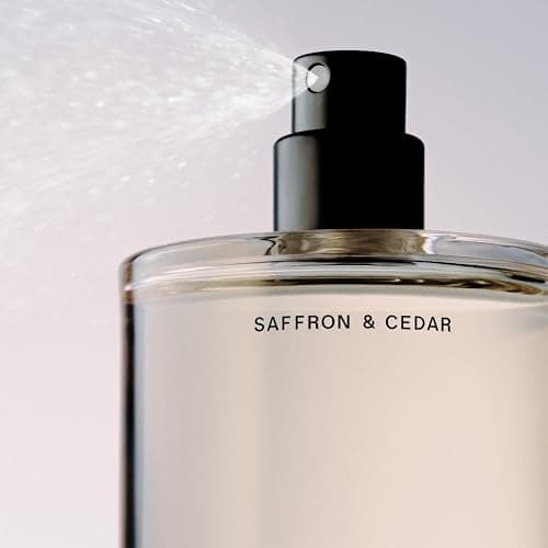 Salt & Stone Hair & Body Mist for Women & Men, Saffron & Cedar 3.4 fl oz | Body & Hair Mist, Sweet & Ambery Scented Body Spray, Gender Neutral Fragrance with Glycerin & Red Algae, Vegan, Paraben-Free - Image 1