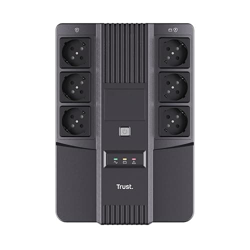 Trust Maxxon Gruppo di continuità (UPS) da 800 VA (UPS), Nero - 800VA (UPS) thumbnail 8