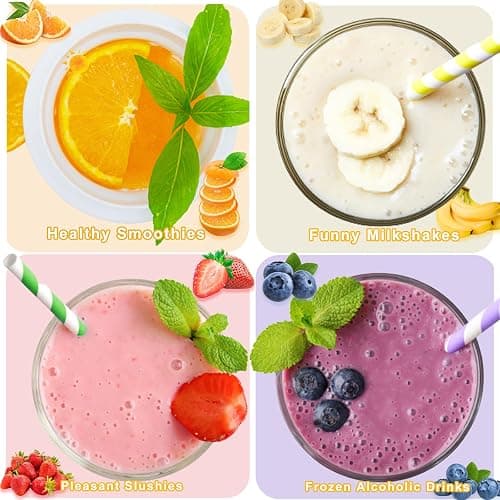 Hoinvaet Magic Slushy Maker Squeeze Cup Slushie Maker, Homemade Milk Shake Maker Cooling Cup Squee DIY Birthday Gifts for Kid (Pink) thumbnail 7