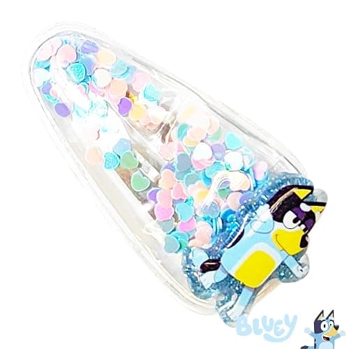 Bristol | LUV HER Bluey Hair Accessories For Girls, 6pc Cute Hair Clips with Favorite Bluey Character Charms, Magical Confetti Hair Clips, Ages 3+ thumbnail 5