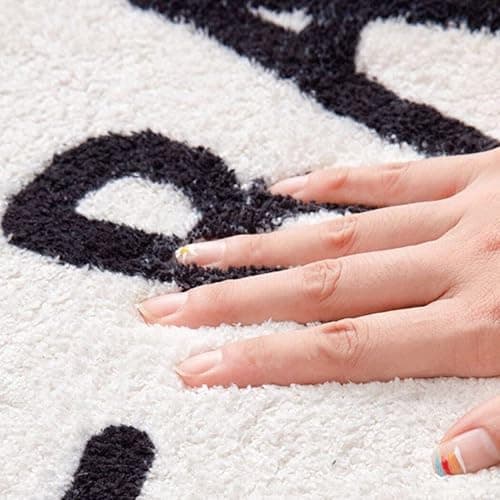 Fydun Bath Rugs for, Imitation Retro CD Disk Disc Absorbent Floor Bathroom Retro Mats Entrance Door Bathroom Non Slip Water Absorbent Mat Type 2 100x100cm (Type 2 100x100cm) thumbnail 5