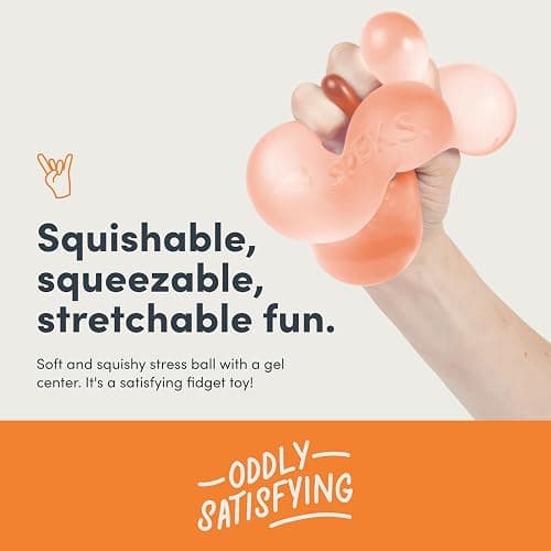 Speks Gump Jumbo Squishy Sensory Balls, Silent Stress Relief Tool, Desk Toy thumbnail 4