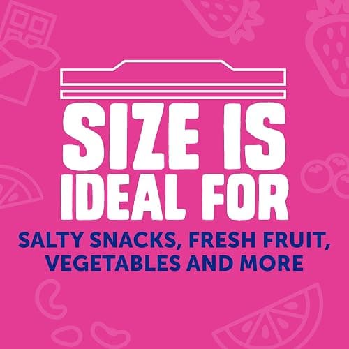 Ziploc Snack Bags for On-the-Go Freshness, Grip 'n Seal Technology for Easier Grip, Open, and Close, 280 Count thumbnail 7