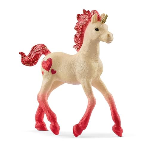 Schleich bayala, Limited Edition Collectible Unicorn Toys for Girls and Boys, Gemstone Unicorn Figurines, Ruby thumbnail 4