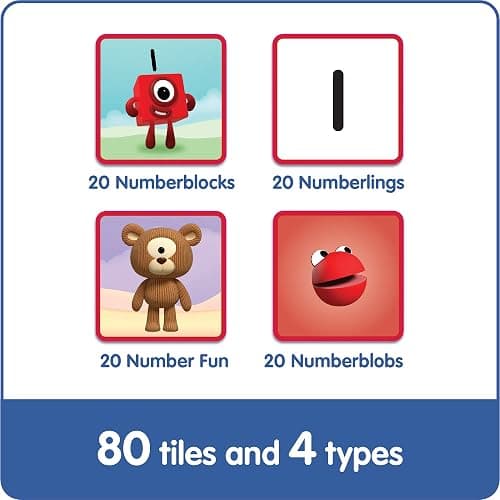 hand2mind Numberblocks Memory Match Game, Matching Card Game, Numbers for Toddlers, Kindergarten Math Toys, Counting Toys, Preschool Learning Activities, Kids Birthday Gift, Easter Basket Stuffers thumbnail 3