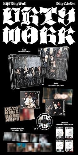 aespa - Single Album [Dirty Work] Dirty Code Random Version (1EA) thumbnail 3