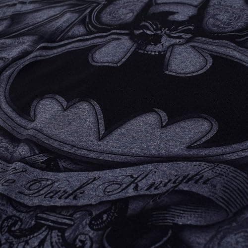Popfunk Batman Winged Skull Logo All Over T-Shirt thumbnail 5
