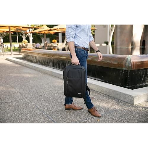 CODi Magna 17.3" Laptop Backpack – TSA-Friendly, Anti-Theft, USB Charging Port, Padded Laptop & Tablet Compartments, Water-Resistant Business Travel Bag thumbnail 2