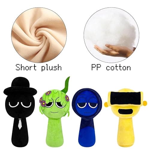 Plush Toys, Horror Games Plushies Toy for Fans, Soft Stuffed Animal Pillow Figure Doll Christmas Birthday Gifts for Adult Kids (20Pcs) thumbnail 5