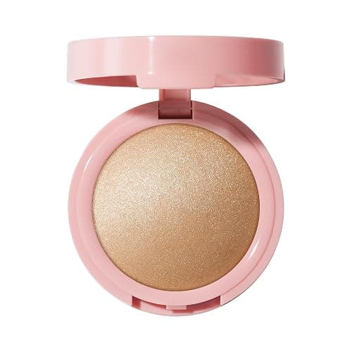 e.l.f. Halo Glow Silky Powder Highlighter, Long-Lasting Luminous Finish, Cake-Resistant With Micro-Shimmer, Vegan & Cruelty-Free, Prosecco Poppin' thumbnail 8