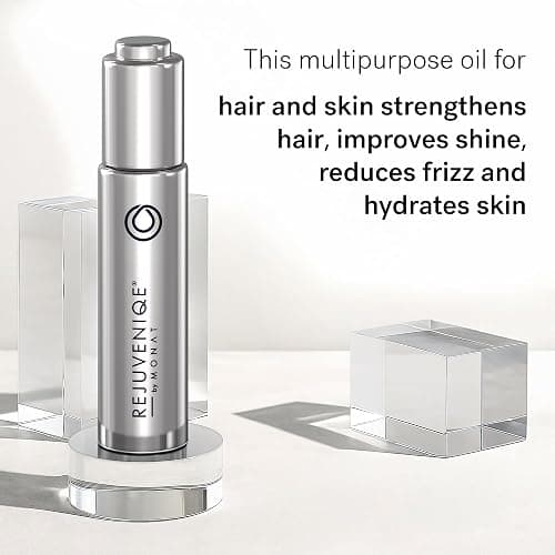 MONAT REJUVENIQE Oil – Multipurpose Hair & Skin Treatment - 13+ Natural Plant and Essential Oils – Hydrates, Strengthens, Reduces Frizz, Boosts Shine, and Provides Intense Hydration – 30ml (1.0 fl oz) thumbnail 2