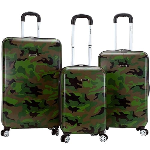 Rockland Safari Hardside Spinner Luggage Set