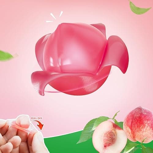 Amos Peelerz Gummy Peach Peeling Candy, Peelable Fruit Snacks, Resealable 6oz Bag thumbnail 3