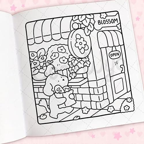 Cozy Cuties: A Cute and Comfy Colouring Book for All Ages (Coco Wyo) thumbnail 8
