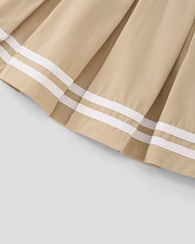 Yhnslsf Girls Fall Outfits 2/3 Piece Girl Clothes Letter Print Long Sleeve Sweatshirt Pleated Skirt Sets for Kids Teen 5-14T thumbnail 7
