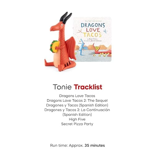 Tonies Dragons Love Tacos & Friends Audio Toy Figurine [English/Spanish] thumbnail 5