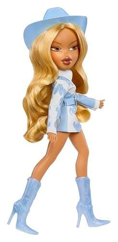 Bratz Sassy Stampede Yasmin Fashion Doll with Accessories: Western, Cowgirl Style Clothes & Accessory Pieces thumbnail 3