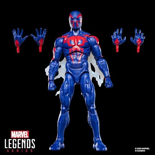 Marvel Legends Series Spider-Man 2099, Retro Cardback Comics Collectible 6-Inch Scale Action Figure thumbnail 2