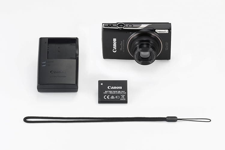 Canon PowerShot ELPH 360 Digital Camera w/ 12x Optical Zoom and Image Stabilization - Wi-Fi & NFC Enabled (Black) thumbnail 6