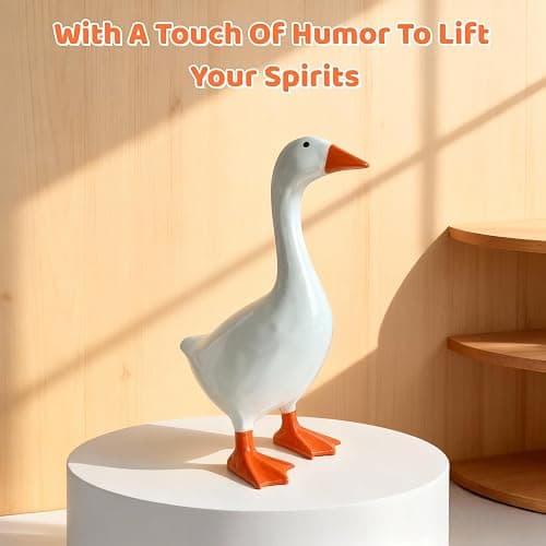 SJzdzsw 7 Inch Desk Goose -Desk Goose 7 Inches for Office & Home,Gift for Friends and Family thumbnail 3