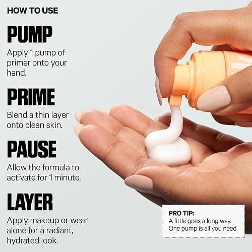 Milk Makeup Cloud Glow Foam Brightening Primer – Face Primer Holds Makeup for Up to 12 Hours + Brightens Skin – Hydrating, Lightweight, Silicone-Free Foam with Naturally Glowy Finish – 0.91 oz thumbnail 5