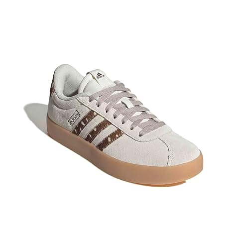 adidas Women's VL Court 3.0 Sneakers | Casual Shoes, Skateboarding-Inspired, Low-Cut, T-Toe, Lace Closure, Lightweight Cushioning, Standard Fit, For Everyday Wear thumbnail 4