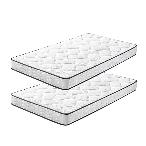 IZTOSS Lot de 2 Matelas 90x200cm Matelas Memoire de Forme Luxe Matelas de Lit d'Adulte et d'enfant Épaisseur 15cm - Image 1