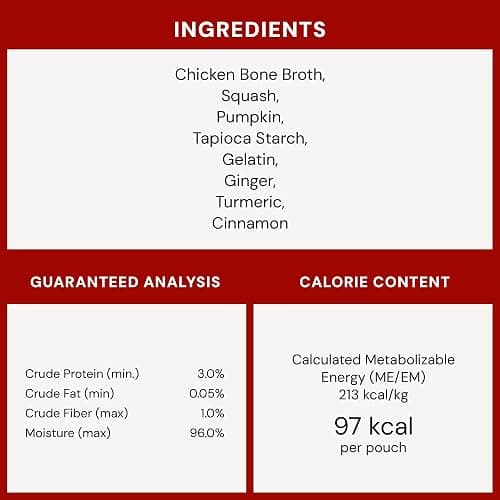 Stella & Chewy's Premium Cage-Free Chicken Bone Broth for Dogs - Joint & Gut Health Support Liquid Food Topper with Collagen & Turmeric, 16 Fl Oz Resealable Pouch thumbnail 9